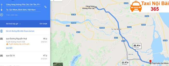 Tìm hiểu về đoạn đường từ Sân bay Phù Cát về TP Quy Nhơn 
